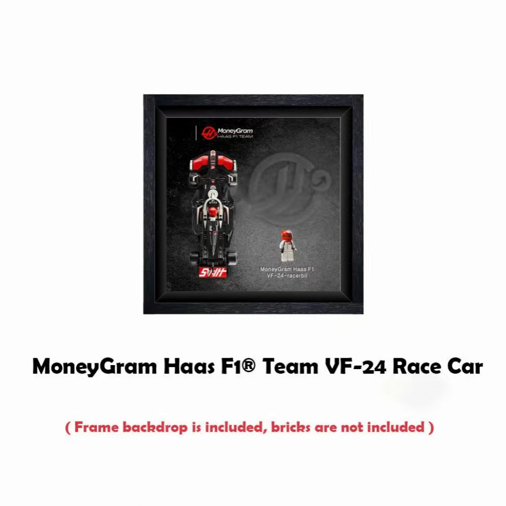 Display Frame for LEGO® Speed Champions F1® Cars