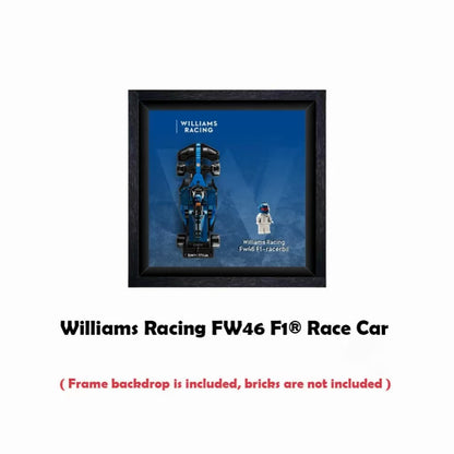 Display Frame for LEGO® Speed Champions F1® Cars