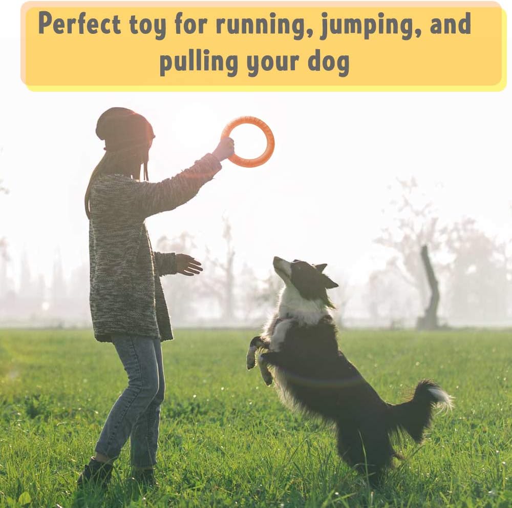 Floating Dog Training Ring – Interactive Pull & Toss Toy for Active Dogs