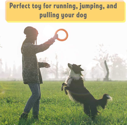 Floating Dog Training Ring – Interactive Pull & Toss Toy for Active Dogs