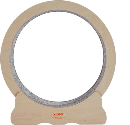 52" Cat Exercise Wheel – Large Indoor Running Wheel with Detachable Carpet