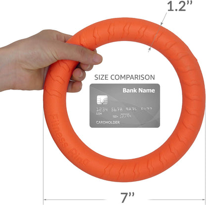 Floating Dog Training Ring – Interactive Pull & Toss Toy for Active Dogs