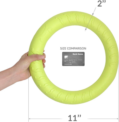 Floating Dog Training Ring – Interactive Pull & Toss Toy for Active Dogs
