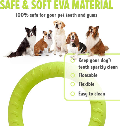 Floating Dog Training Ring – Interactive Pull & Toss Toy for Active Dogs