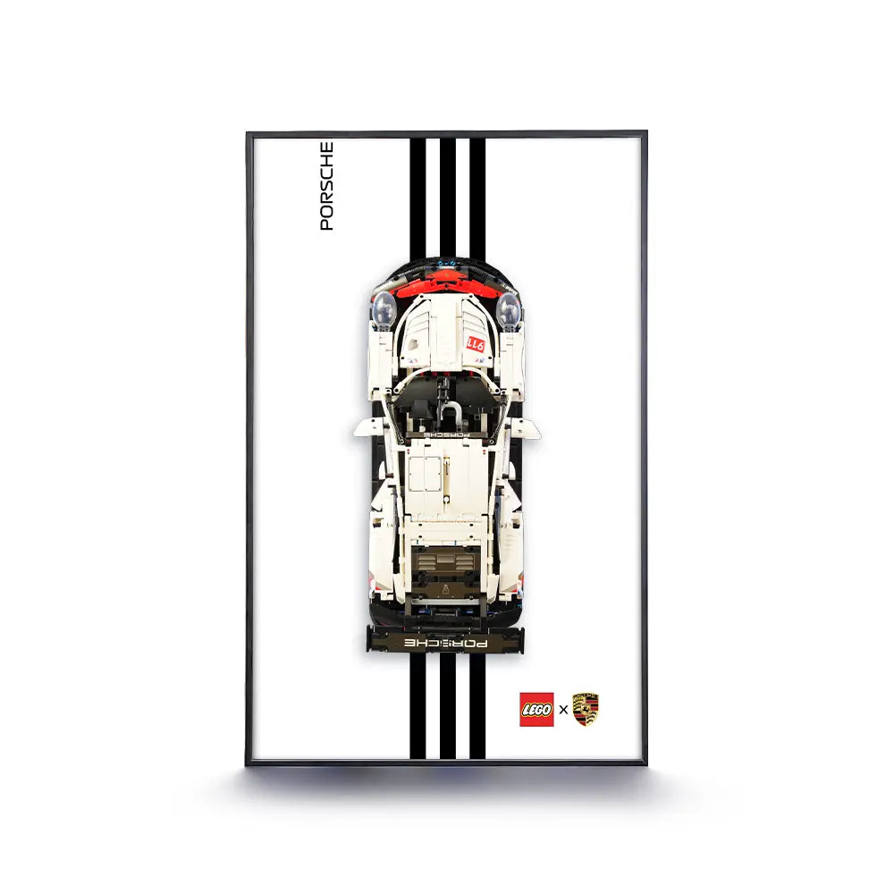 Detailed Frame for 911 RSR – Precision Build Kit for Racing Car Model