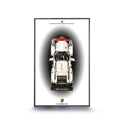 Detailed Frame for 911 RSR – Precision Build Kit for Racing Car Model