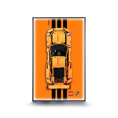 Detailed Frame for 911 GT3 RS – Precision Build Kit for Racing Car Model