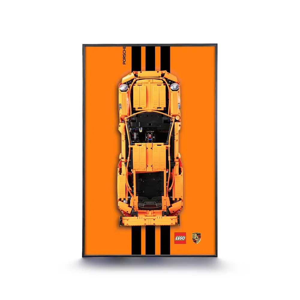 Detailed Frame for 911 GT3 RS – Precision Build Kit for Racing Car Model