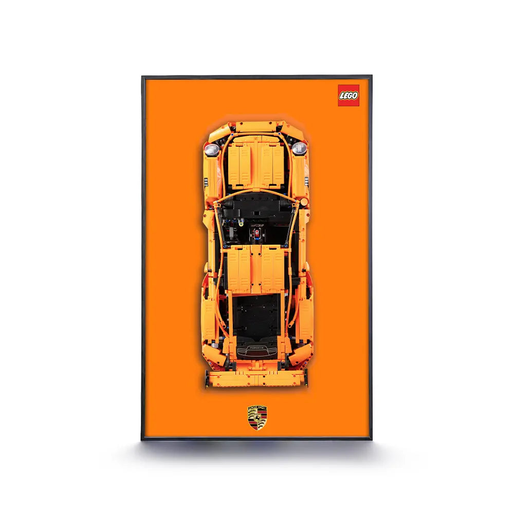 Detailed Frame for 911 GT3 RS – Precision Build Kit for Racing Car Model