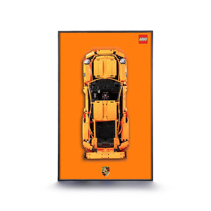 Detailed Frame for 911 GT3 RS – Precision Build Kit for Racing Car Model