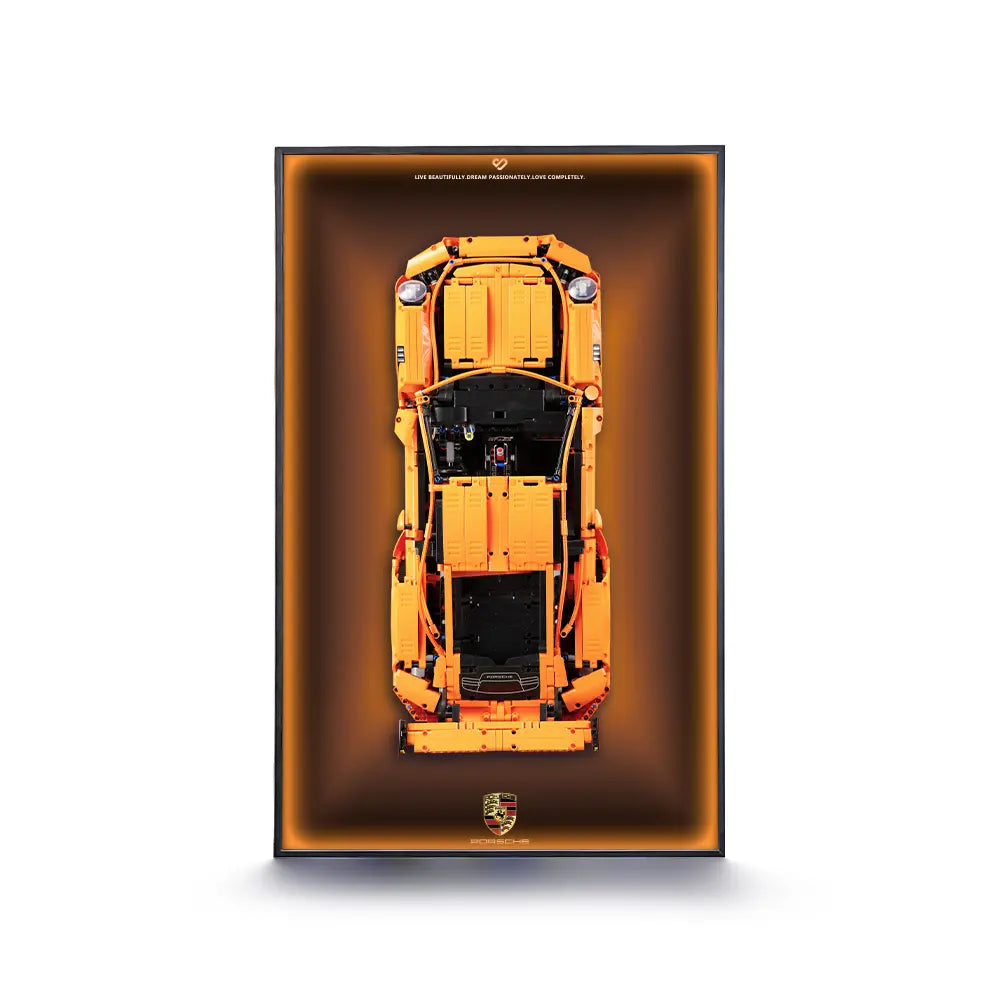 Detailed Frame for 911 GT3 RS – Precision Build Kit for Racing Car Model