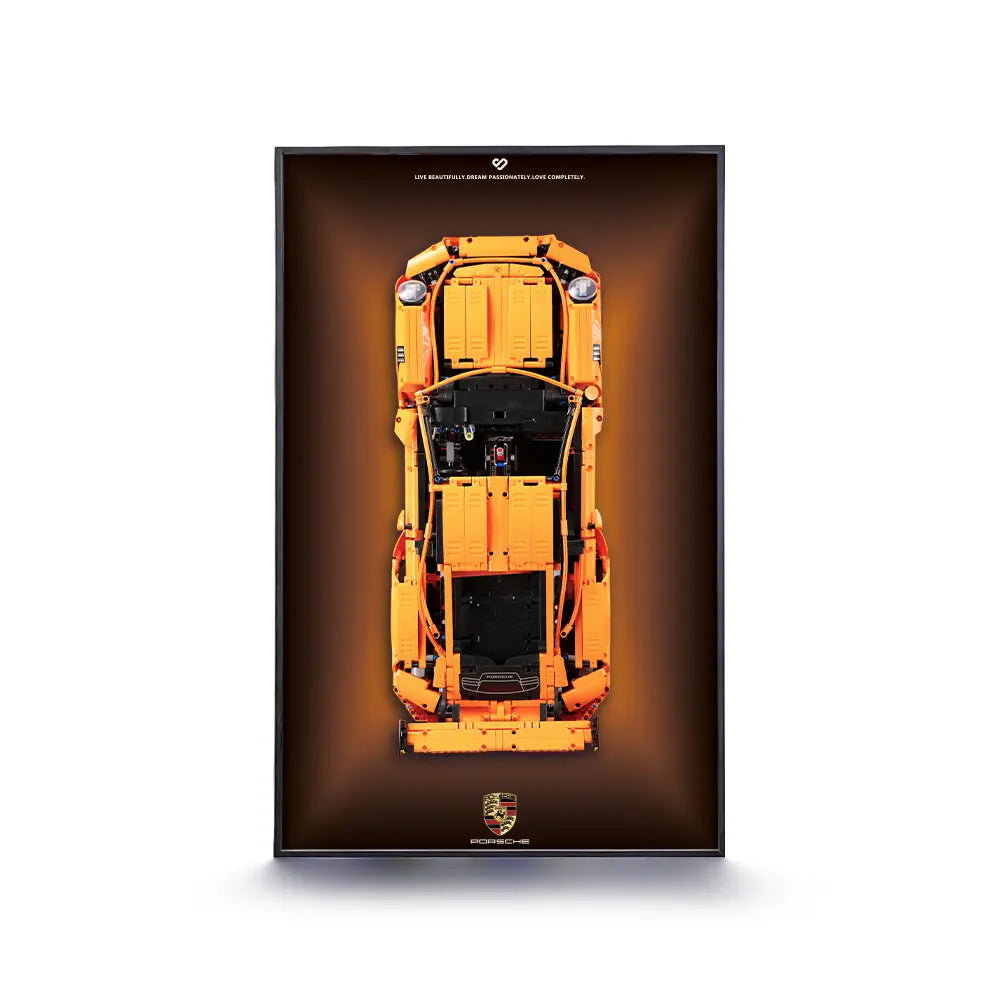 Detailed Frame for 911 GT3 RS – Precision Build Kit for Racing Car Model