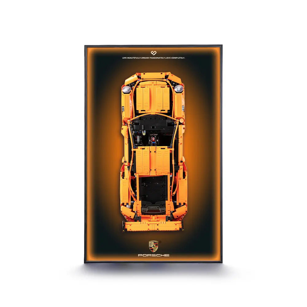 Detailed Frame for 911 GT3 RS – Precision Build Kit for Racing Car Model