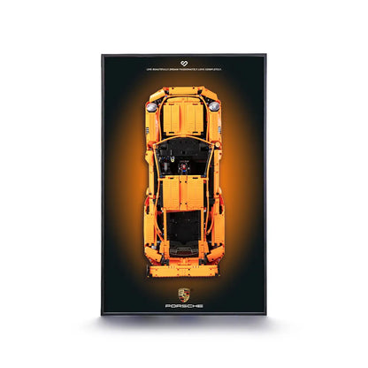 Detailed Frame for 911 GT3 RS – Precision Build Kit for Racing Car Model