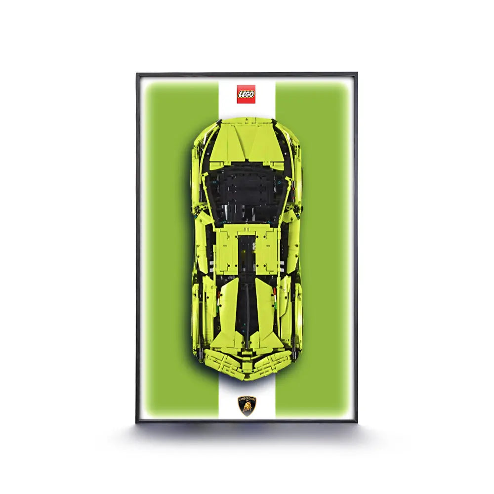 High-Detail Model Frame for Luxury Supercar FKP 37 (42115)