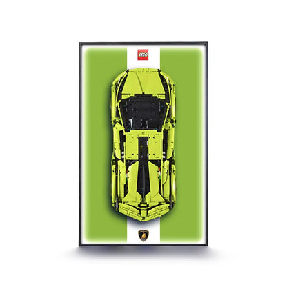 High-Detail Model Frame for Luxury Supercar FKP 37 (42115)