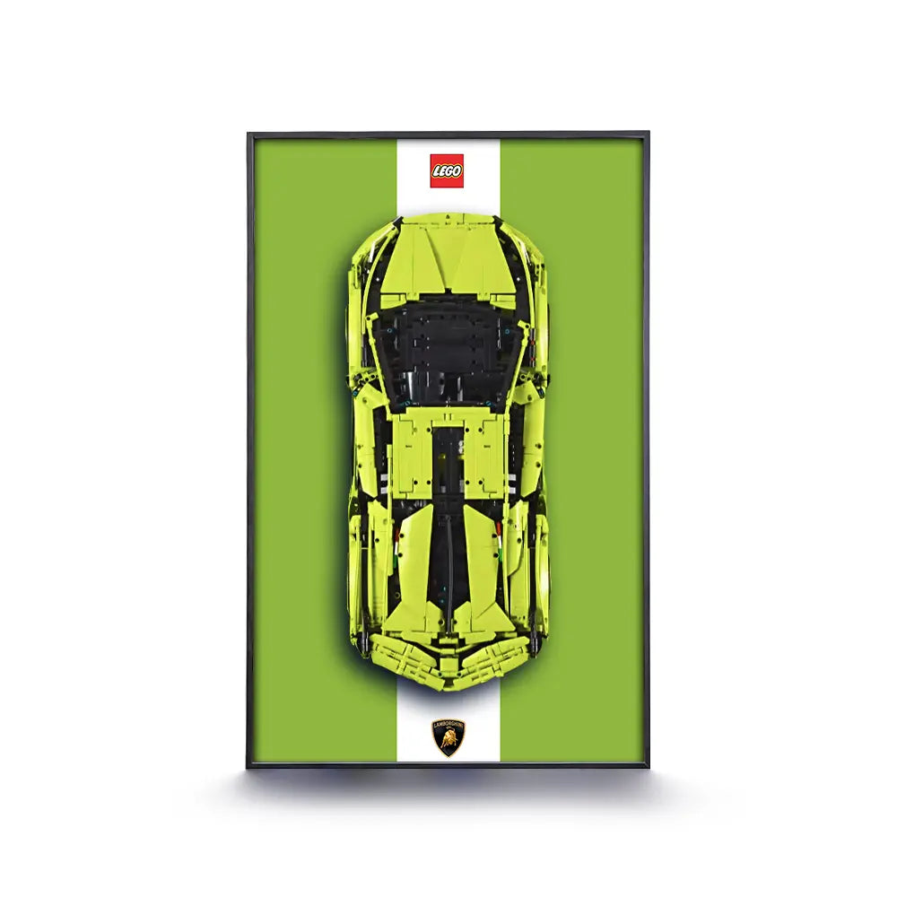 High-Detail Model Frame for Luxury Supercar FKP 37 (42115)