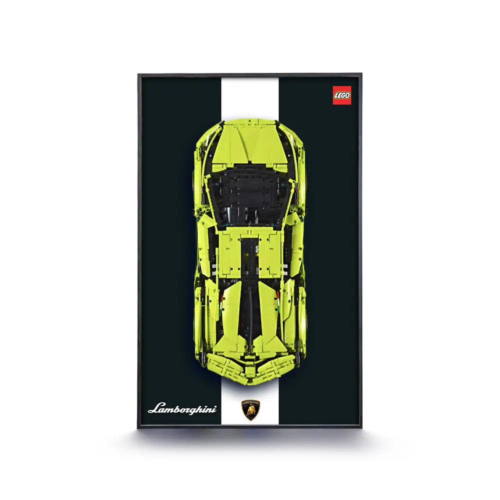 High-Detail Model Frame for Luxury Supercar FKP 37 (42115)