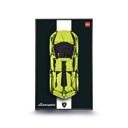 High-Detail Model Frame for Luxury Supercar FKP 37 (42115)