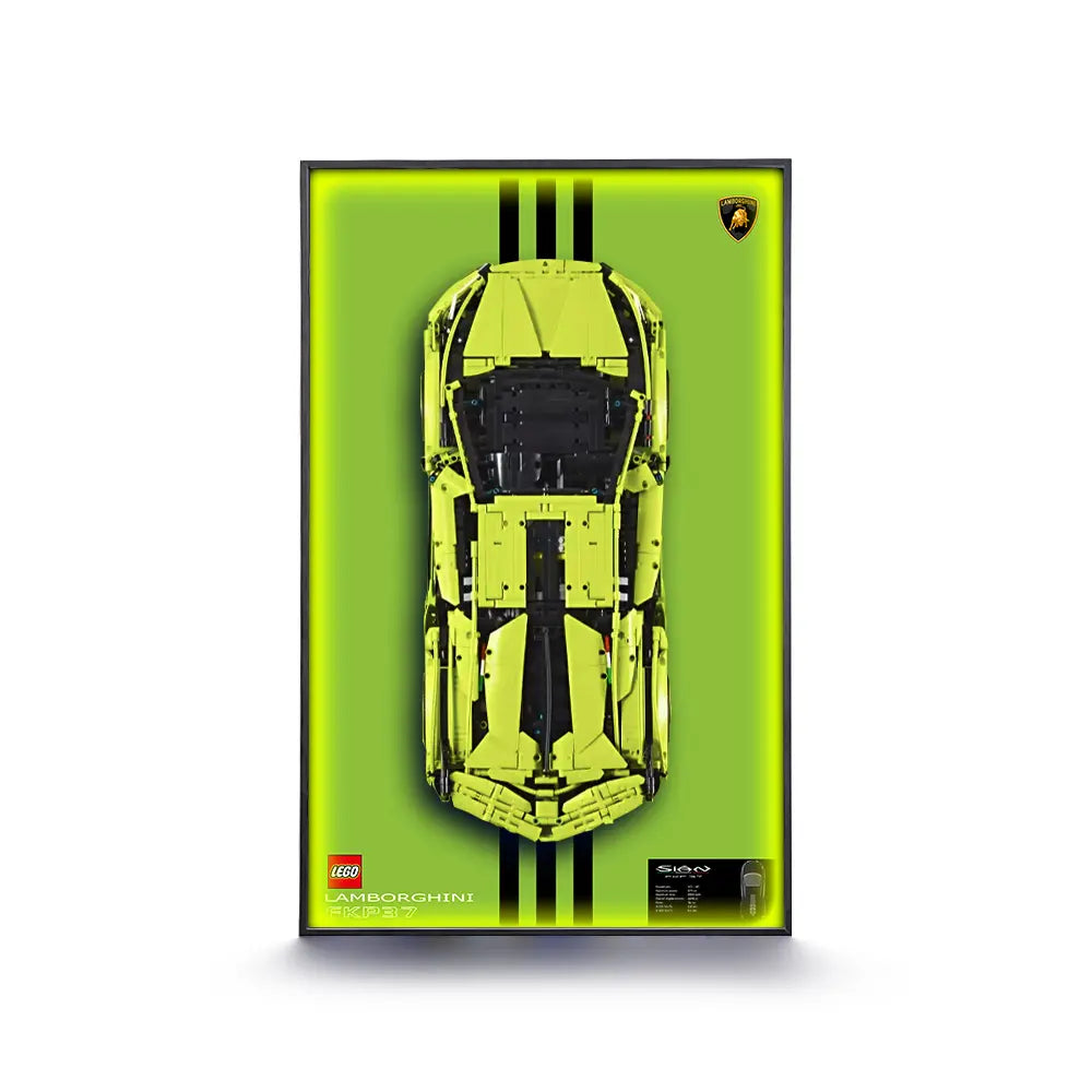 High-Detail Model Frame for Luxury Supercar FKP 37 (42115)