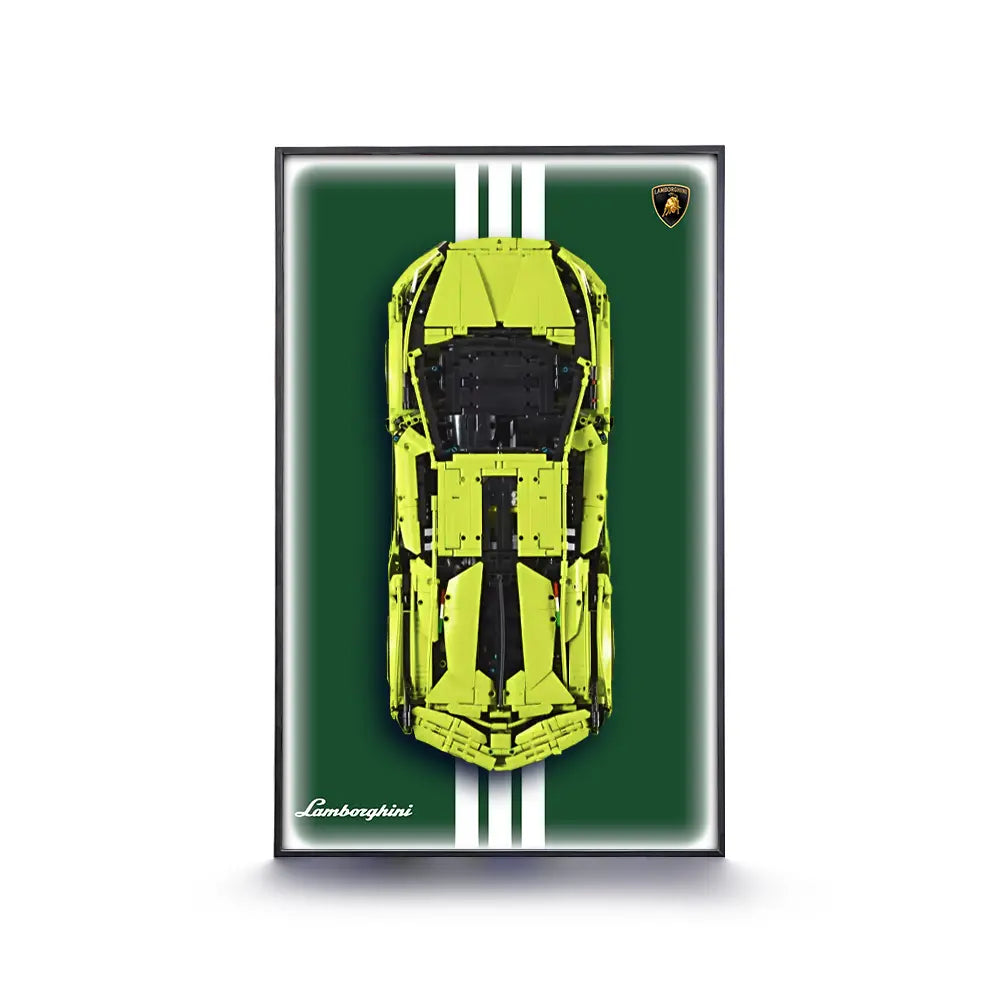 High-Detail Model Frame for Luxury Supercar FKP 37 (42115)