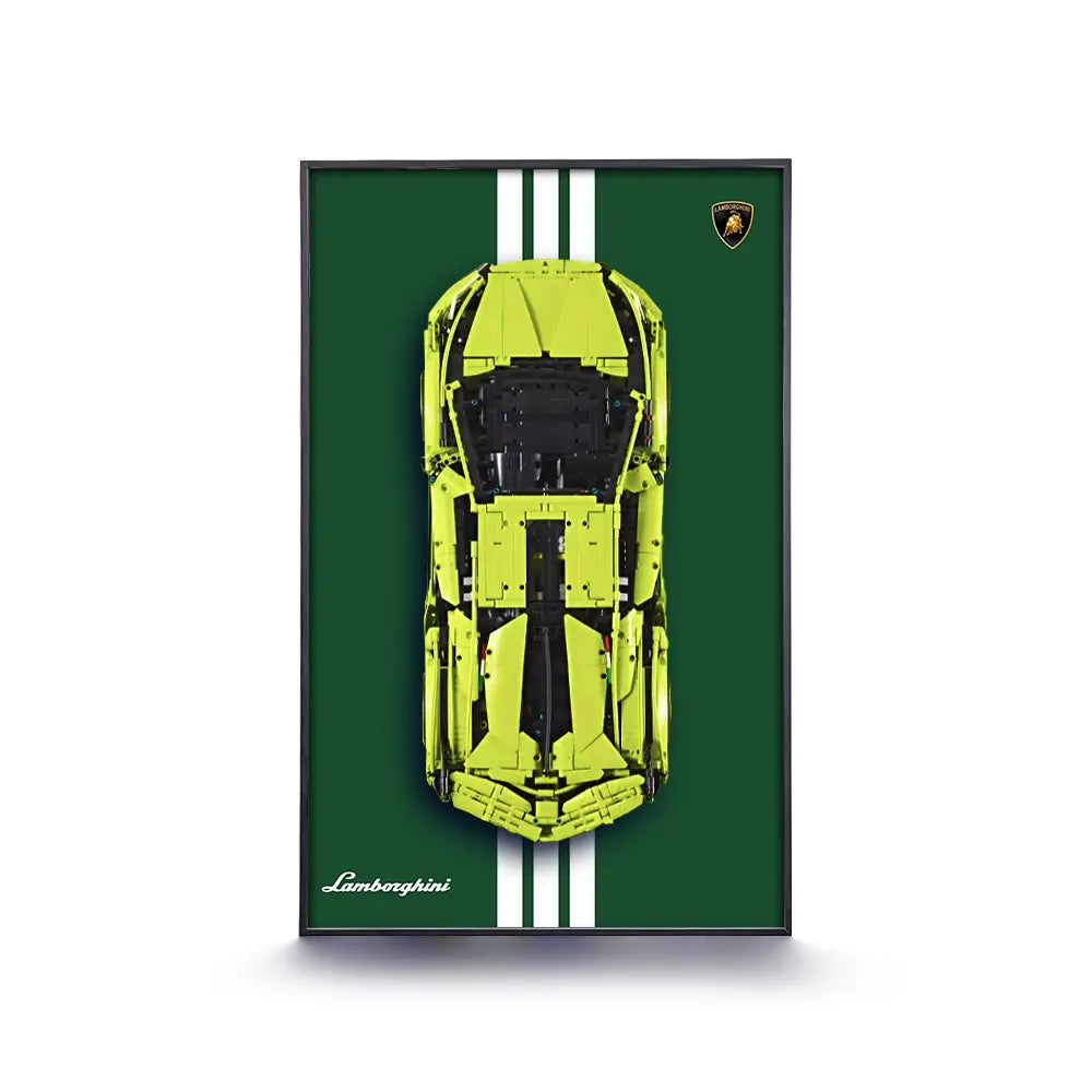 High-Detail Model Frame for Luxury Supercar FKP 37 (42115)