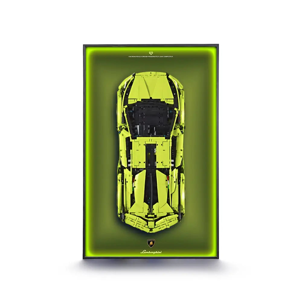 High-Detail Model Frame for Luxury Supercar FKP 37 (42115)