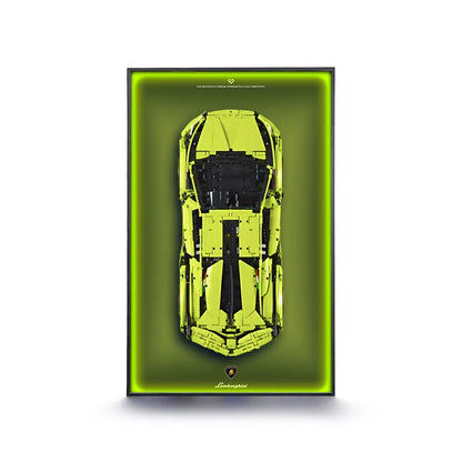 High-Detail Model Frame for Luxury Supercar FKP 37 (42115)