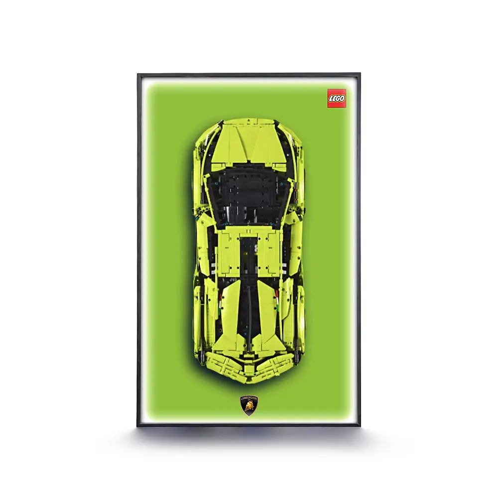 High-Detail Model Frame for Luxury Supercar FKP 37 (42115)