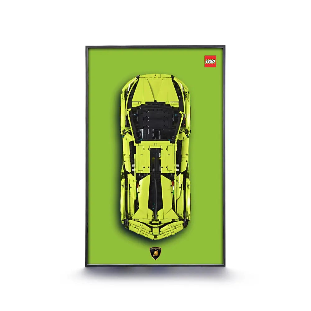 High-Detail Model Frame for Luxury Supercar FKP 37 (42115)