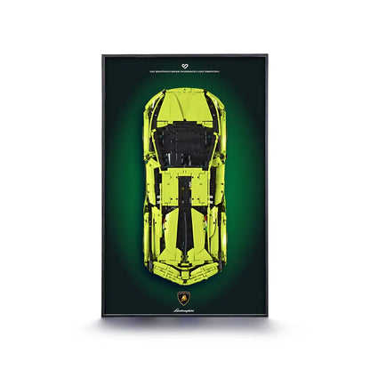 High-Detail Model Frame for Luxury Supercar FKP 37 (42115)