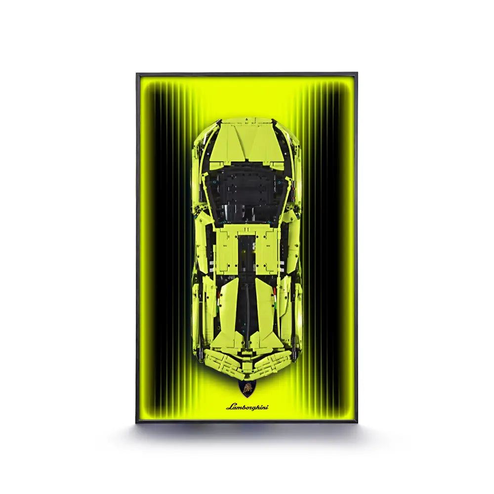 High-Detail Model Frame for Luxury Supercar FKP 37 (42115)