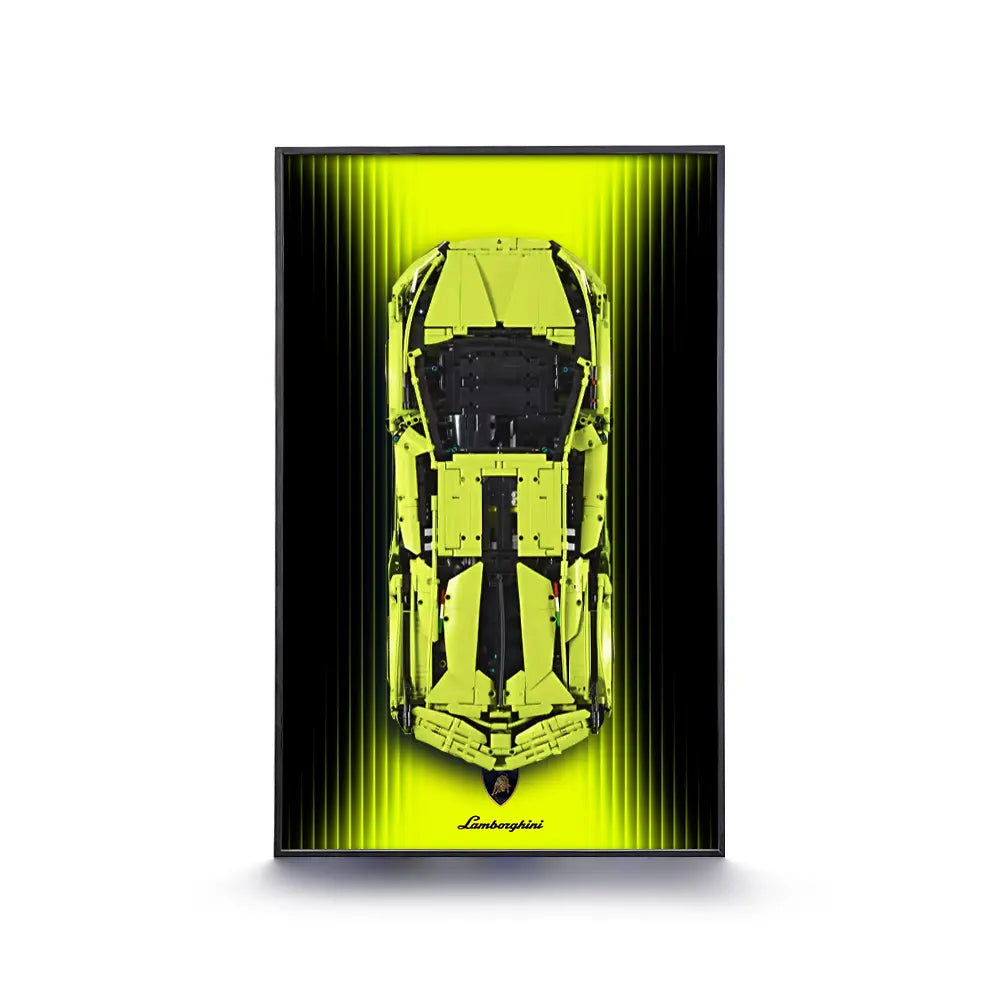 High-Detail Model Frame for Luxury Supercar FKP 37 (42115)