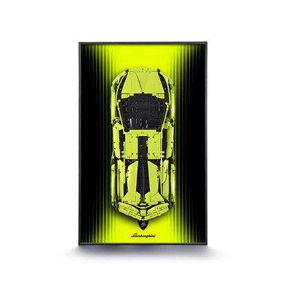 High-Detail Model Frame for Luxury Supercar FKP 37 (42115)