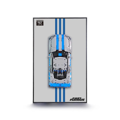LEGO™ Display Frame for 2 Fast 2 Furious Nissan Skyline GT-R R34 (42210)