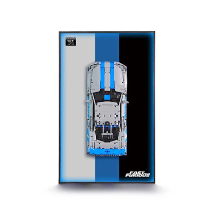 LEGO™ Display Frame for 2 Fast 2 Furious Nissan Skyline GT-R R34 (42210)