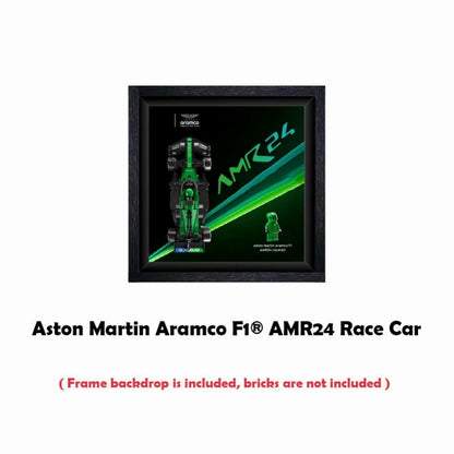 Display Frame for LEGO® Speed Champions F1® Cars