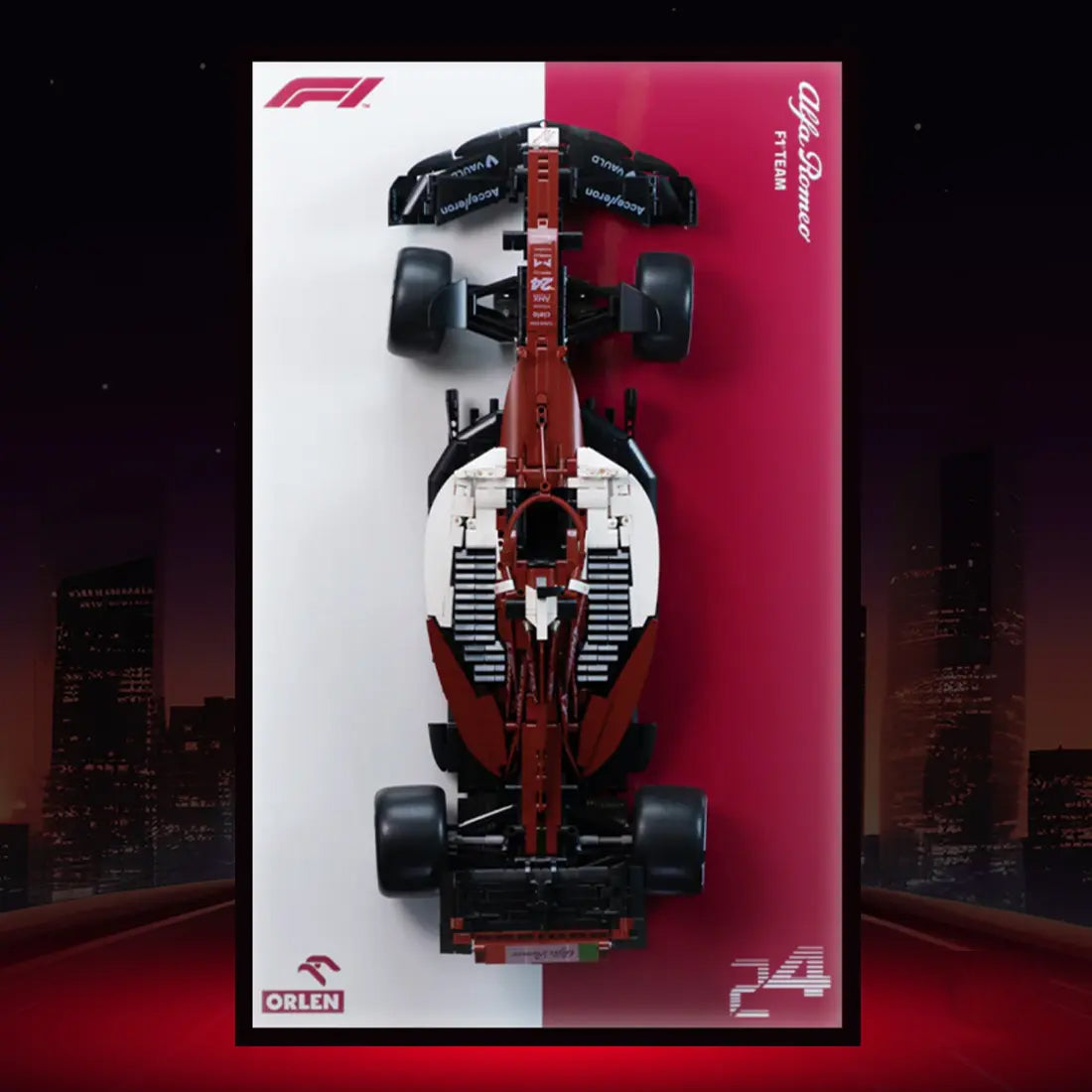 CADA™ Wall Mount Frame for Alfa Romeo F1 Car
